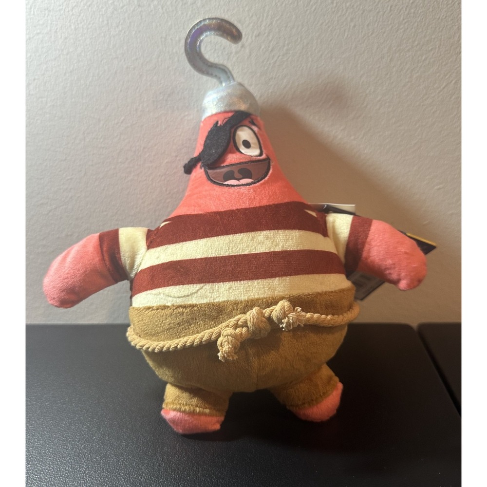 The Spongebob Movie Bikini Bottom Glow Pals Patrick Glow In The Dark Plush New‎
